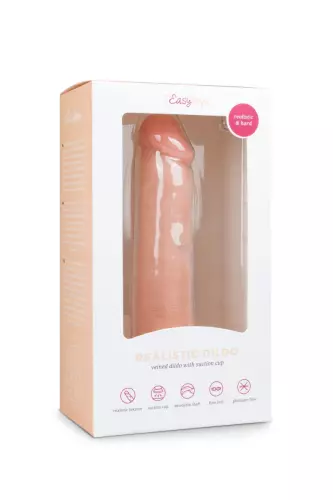 Dildo with suction cup 19 x 4.3cm Flesh – 2/5