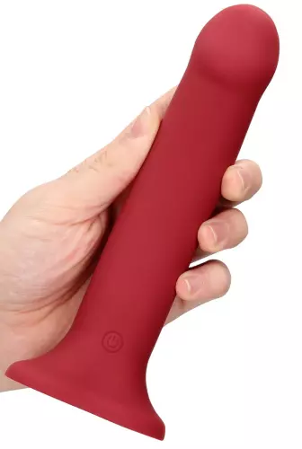 Vibrierender Dildo Palik L 17 x 4.5cm Rot – 5/8