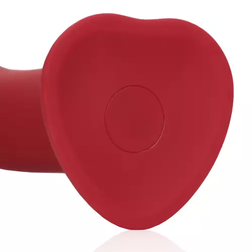 Vibrierender Dildo Palik L 17 x 4.5cm Rot – 7/8