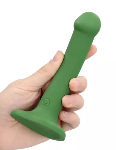 Vibrierender Dildo Palik 14 x 3.4cm Grün – 5/8