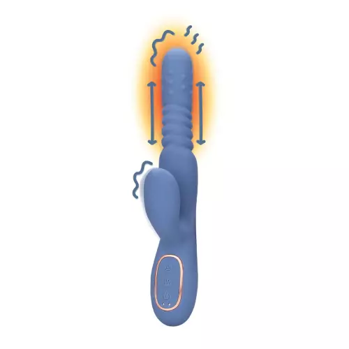 Vibrator Rabbit Blue Nova 14 x 3.3cm – 1/9