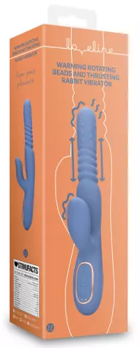 Vibrator Rabbit Blue Nova 14 x 3.3cm – 3/9