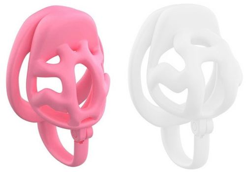Splitlock Cage Pink S 4 x 3.5cm