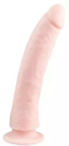 Dildo with suction cup Curved shape 19 x 4.5cm – 1/17