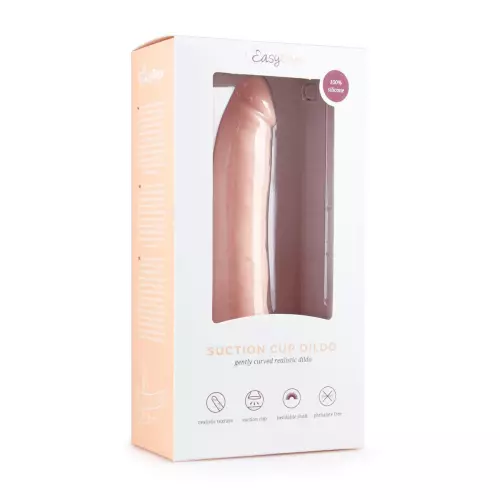 Dildo with suction cup Curved shape 19 x 4.5cm – 2/17