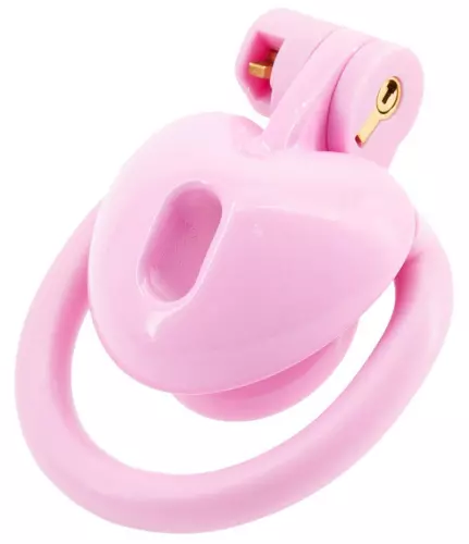 Käfig Mini Heart 0.5 x 2.6 cm Rosa – 1/3
