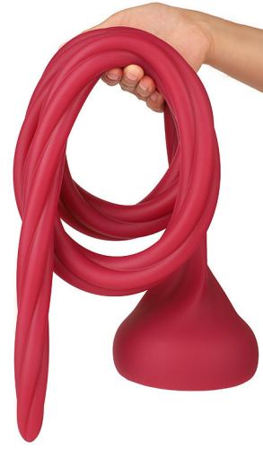 Marsup Dildo 150 x 3.5 cm Red