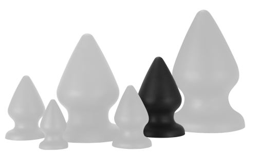 Plug Ikonyk Schwarz XL 12 x 7.5cm