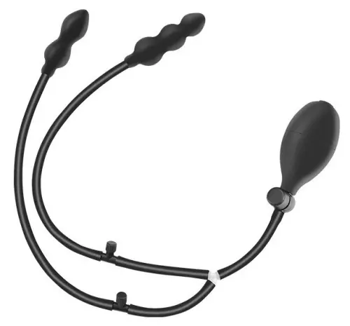 Doppelter aufblasbarer Plug Dualass 7.5 x 2.5cm – 2/4