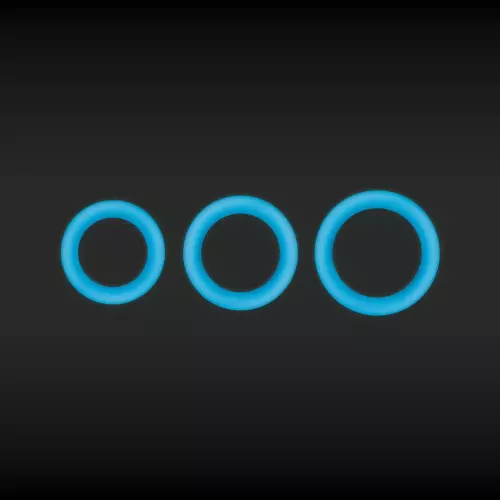 Penisring Fluo Firefly Blau – 1/4