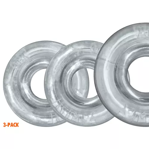 Set aus 3 transparenten Cockrings Rimringz – 2/4
