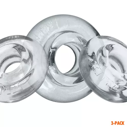 Set aus 3 transparenten Cockrings Rimringz – 4/4
