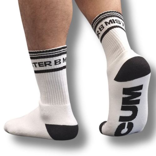 Socken Cum Dump Weiß