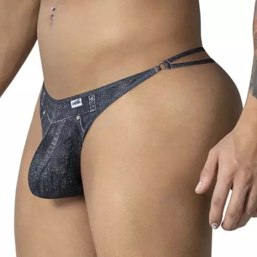 String Cowboy Denim Schwarz – 3/7