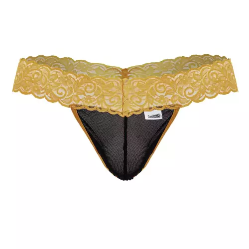 Spitzenstring Beltis Schwarz-Orange – 4/7