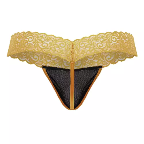 Spitzenstring Beltis Schwarz-Orange – 6/7