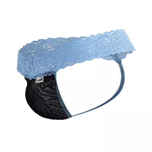 Spitzenstring Beltis Schwarz-Blau – 5/8