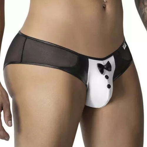 Slip Nesthor Schwarz-Weiß – 3/8