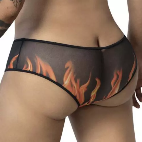 Shorty Teufel DEMONIS Schwarz-Flamme – 2/13