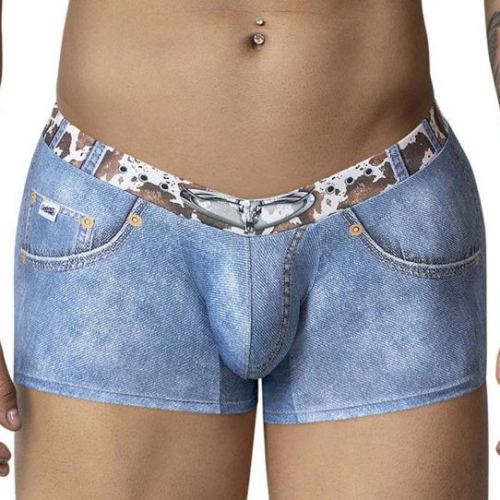 Boxer Cowboy Denim Bleu