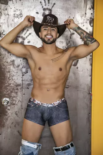 Boxer COWBOY Denim Schwarz – 7/10