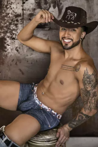 Boxer COWBOY Denim Schwarz – 9/10