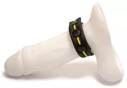 Cockstrap Brutus 40-60 mm Schwarz-Gelb – 2/3