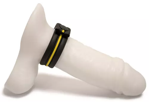 Cockstrap Brutus 40-60 mm Schwarz-Gelb – 3/3
