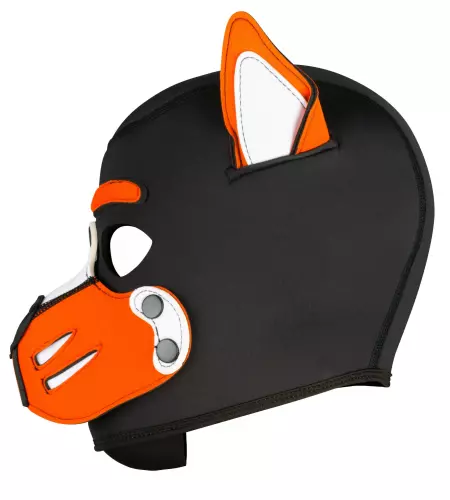 Husky-Maske Orange – 3/4