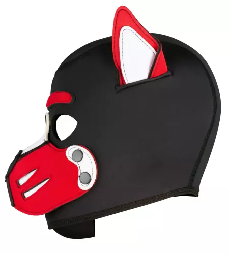 Haube Husky Rot – 3/4