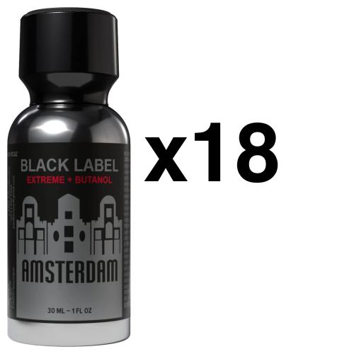 Amsterdam Black Label Extreme 30ml x18