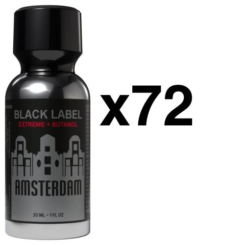 Amsterdam Black Label Extreme 30ml x72