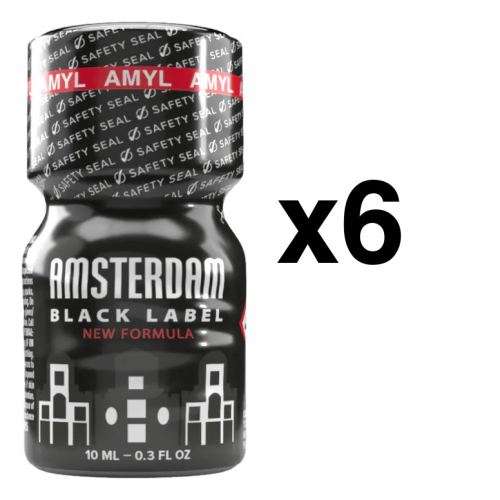 Amsterdam Black Label 10ml x6