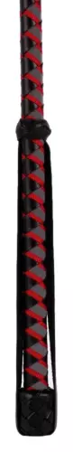 Gerte Nub Neon 72cm Schwarz-Rot – 4/5