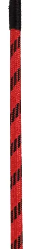 Gerte Leder und Nylon Neon Stick 72cm Schwarz-Rot – 3/5