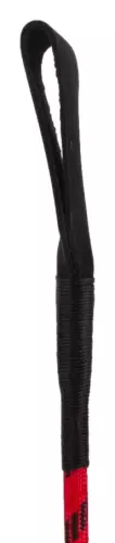 Gerte Leder und Nylon Neon Stick 72cm Schwarz-Rot – 5/5