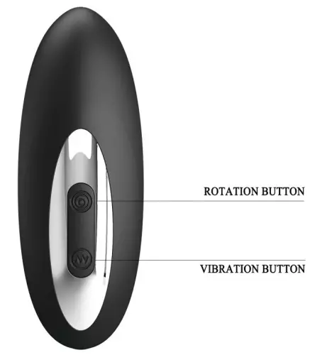 Vibrirender Plug Rimm Vibes 13 x 3,5cm – 4/5