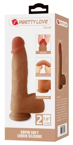 Dildo Duvall Pretty 14 x 4,4cm – 2/5