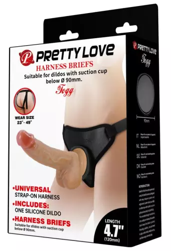 Gurt-Dildo Fogg 12 x 4,3cm – 2/6