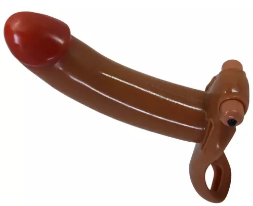 Gurt-Dildo hohlvibrant Bradden 17 x 4,5cm – 3/8