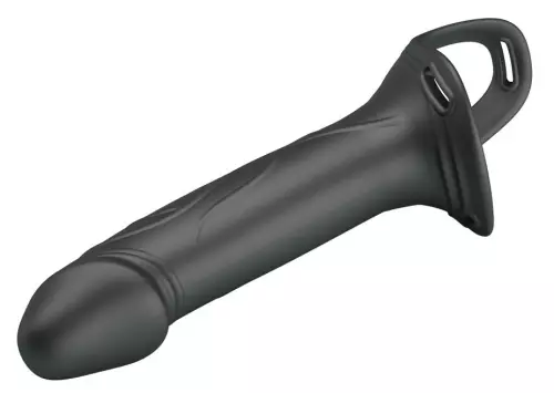 Hohlraum-Dildo-Gürtel Landon Schwarz 16 x 4.4cm – 6/8