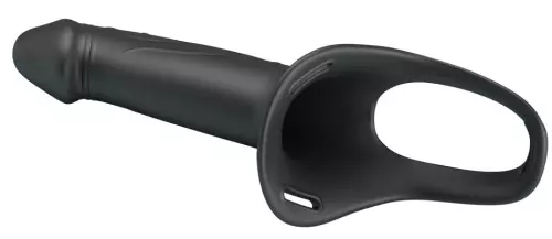 Hohlraum-Dildo-Gürtel Landon Schwarz 16 x 4.4cm – 7/8