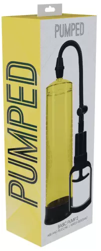 Pumpe Basic Pump 2 - 20 x 5,8 cm Gelb – 2/2