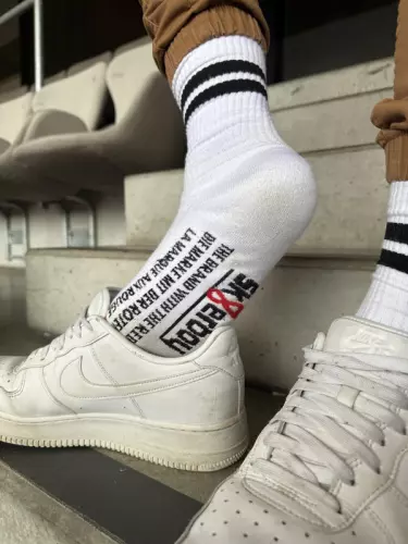 Socken Weiß Retro Sk8erboy – 2/15
