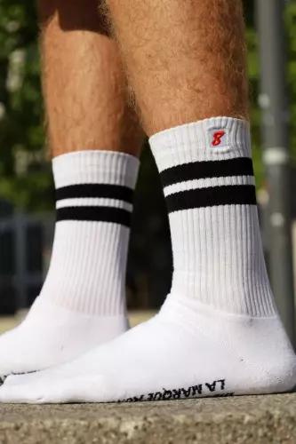 Socken Weiß Retro Sk8erboy – 5/15