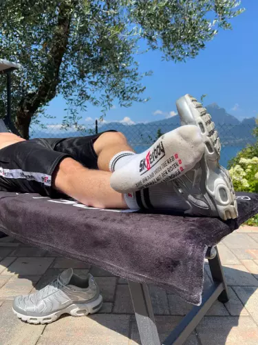 Socken Weiß Retro Sk8erboy – 9/15
