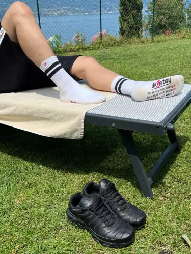 Socken Weiß Retro Sk8erboy – 13/15