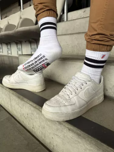 Socken Weiß Retro Sk8erboy – 14/15