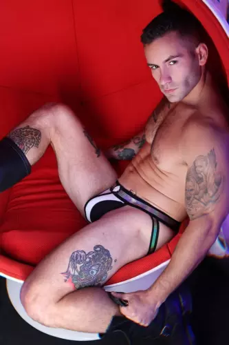 Jockstrap Illuminator Schwarz-Weiß – 6/14