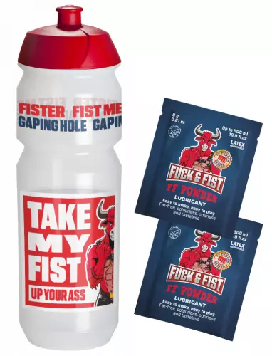 Flasche für Gleitmittel Fuck & Fist 750ml 2 Sachets FF POWDER 6g – 1/4